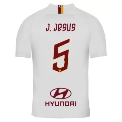 Herren Fußball Juan Jesus 5 Auswärtstrikot Weiß Trikot 2019/20 Hemd