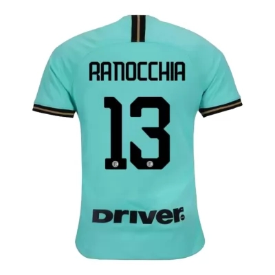 Herren Fußball Andrea Ranocchia 13 Auswärtstrikot Grün Trikot 2019/20 Hemd