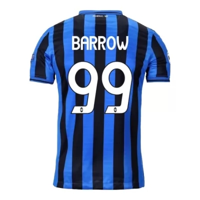 Herren Fußball Musa Barrow 99 Heimtrikot Blau Schwarz Trikot 2019/20 Hemd