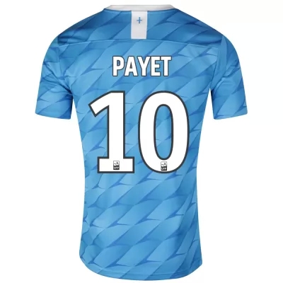 Herren Fußball Dimitri Payet 10 Auswärtstrikot Blau Trikot 2019/20 Hemd
