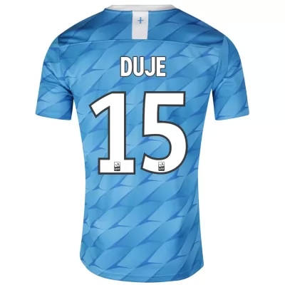 Herren Fußball Duje Caleta-car 15 Auswärtstrikot Blau Trikot 2019/20 Hemd