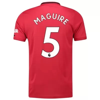 Herren Fußball Harry Maguire 5 Heimtrikot Rot Trikot 2019/20 Hemd