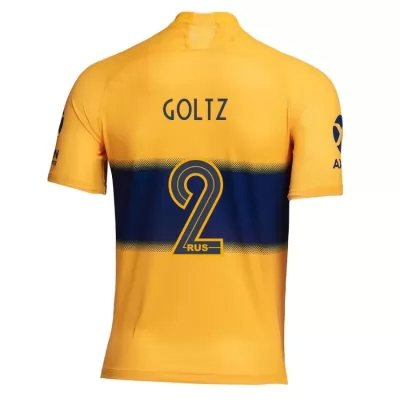 Herren Fußball Paolo Goltz 2 Auswärtstrikot Gelb Trikot 2019/20 Hemd