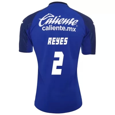 Herren Fußball Josue Reyes 2 Heimtrikot Königsblau Trikot 2019/20 Hemd
