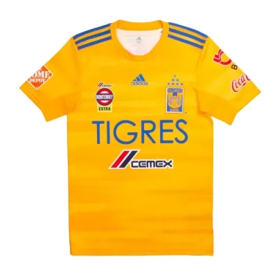 Herren Fußball Raul Torres 16 Heimtrikot Gelb Trikot 2019/20 Hemd
