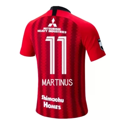 Herren Fußball Quenten Martinus 11 Heimtrikot Rot Trikot 2019/20 Hemd