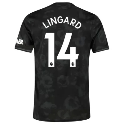 Herren Fußball Jesse Lingard 14 Ausweichtrikot Schwarz Trikot 2019/20 Hemd