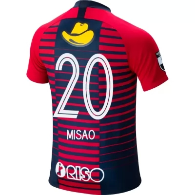 Herren Fußball Kento Misao 20 Heimtrikot Schwarz Rot Trikot 2019/20 Hemd