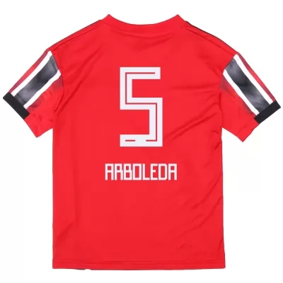 Herren Fußball Robert Arboleda 5 Auswärtstrikot Rot Trikot 2019/20 Hemd