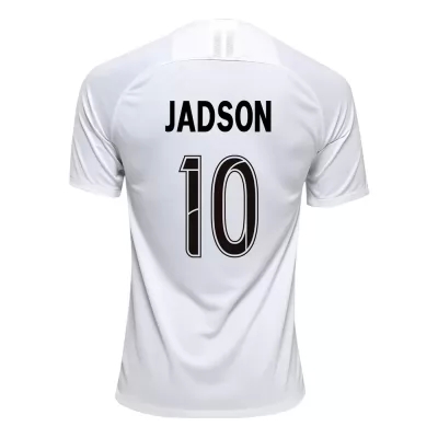 Herren Fußball Jadson 10 Heimtrikot Weiß Trikot 2019/20 Hemd