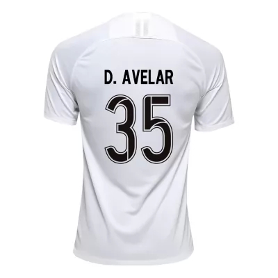 Herren Fußball Danilo Avelar 35 Heimtrikot Weiß Trikot 2019/20 Hemd