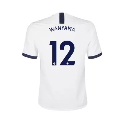 Herren Fußball Victor Wanyama 12 Heimtrikot Weiß Trikot 2019/20 Hemd