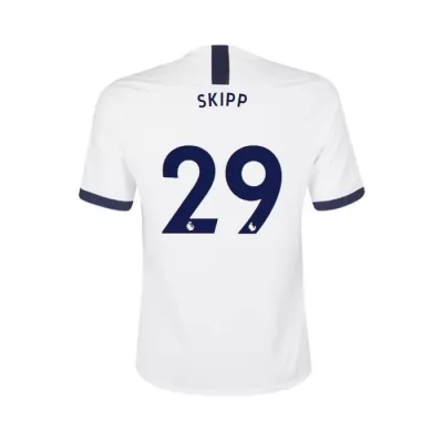 Herren Fußball Oliver Skipp 29 Heimtrikot Weiß Trikot 2019/20 Hemd