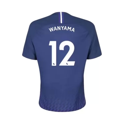 Herren Fußball Victor Wanyama 12 Auswärtstrikot Königsblau Trikot 2019/20 Hemd