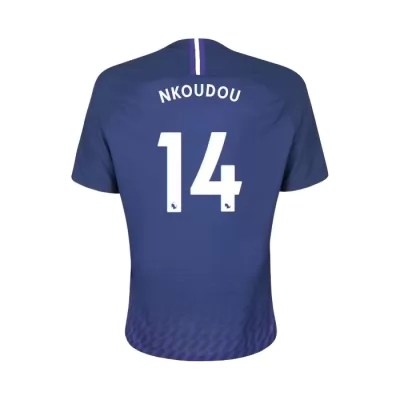 Herren Fußball Georges-kevin Nkoudou 14 Auswärtstrikot Königsblau Trikot 2019/20 Hemd