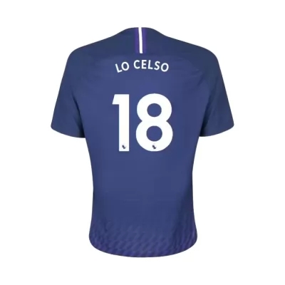 Herren Fußball Giovani Lo Celso 18 Auswärtstrikot Königsblau Trikot 2019/20 Hemd