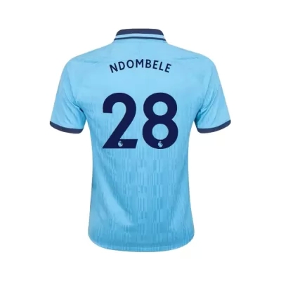 Herren Fußball Tanguy Ndombele 28 Ausweichtrikot Blau Trikot 2019/20 Hemd