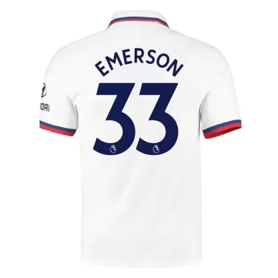 Herren Fußball Emerson Palmieri 33 Auswärtstrikot Weiß Trikot 2019/20 Hemd