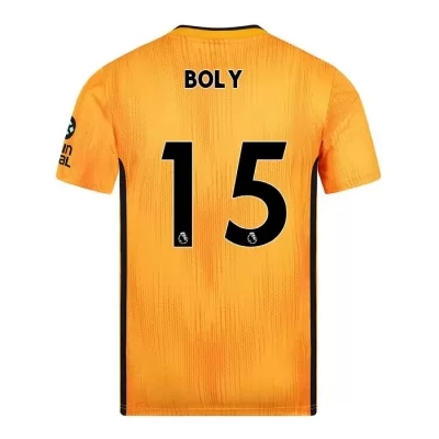 Herren Fußball Willy Boly 15 Heimtrikot Gelb Trikot 2019/20 Hemd