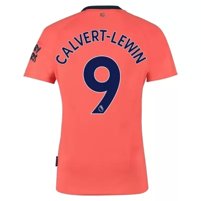 Herren Fußball Dominic Calvert-lewin 9 Auswärtstrikot Orange Trikot 2019/20 Hemd