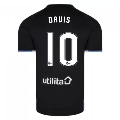 Herren Fußball Steven Davis 10 Auswärtstrikot Schwarz Trikot 2019/20 Hemd