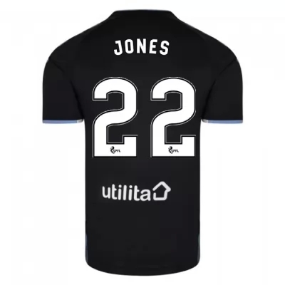 Herren Fußball Jones 22 Auswärtstrikot Schwarz Trikot 2019/20 Hemd