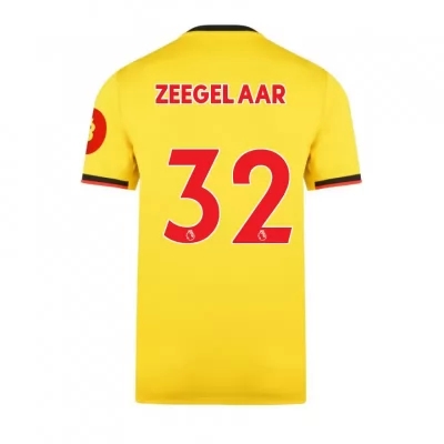 Herren Fußball Marvin Zeegelaar 32 Heimtrikot Gelb Trikot 2019/20 Hemd