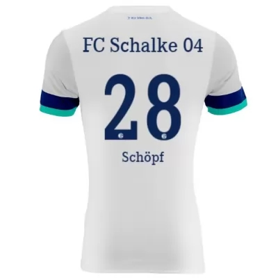 Herren Fußball Alessandro Schopf 28 Auswärtstrikot Weiß Trikot 2019/20 Hemd