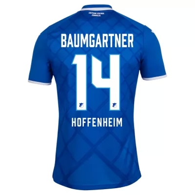 Herren Fußball Christoph Baumgartner 14 Heimtrikot Blau Trikot 2019/20 Hemd