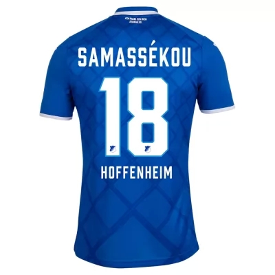 Herren Fußball Diadie Samassekou 18 Heimtrikot Blau Trikot 2019/20 Hemd