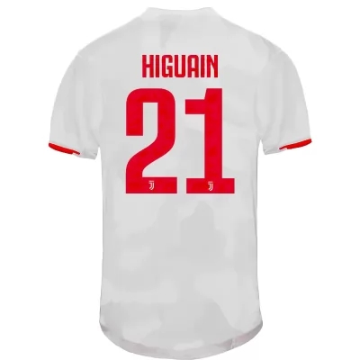 Kinder Fußball Gonzalo Higuain 21 Auswärtstrikot Grau Trikot 2019/20 Hemd