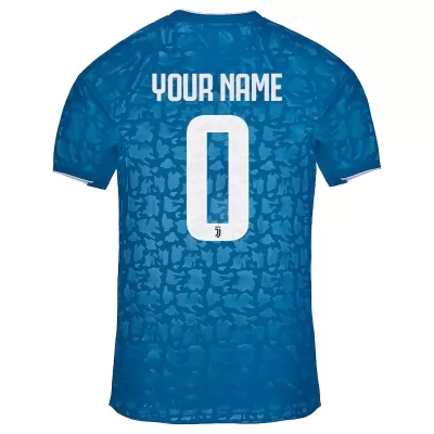 Kinder Fußball Dein Name 0 Ausweichtrikot Blau Trikot 2019/20 Hemd
