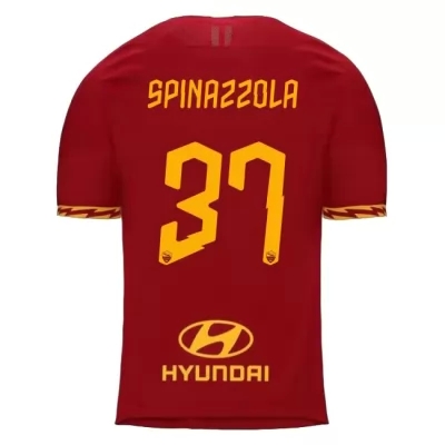 Kinder Fußball Leonardo Spinazzola 37 Heimtrikot Rot Trikot 2019/20 Hemd
