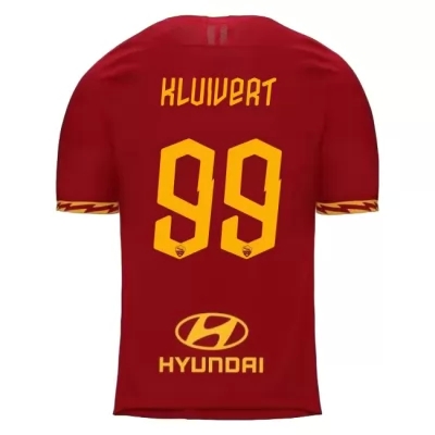 Kinder Fußball Justin Kluivert 99 Heimtrikot Rot Trikot 2019/20 Hemd