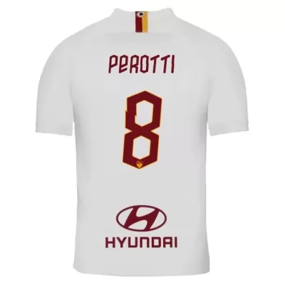Kinder Fußball Diego Perotti 8 Auswärtstrikot Weiß Trikot 2019/20 Hemd