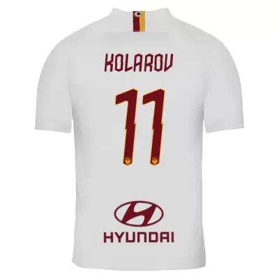 Kinder Fußball Aleksandar Kolarov 11 Auswärtstrikot Weiß Trikot 2019/20 Hemd