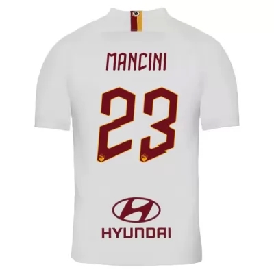Kinder Fußball Gianluca Mancini 23 Auswärtstrikot Weiß Trikot 2019/20 Hemd