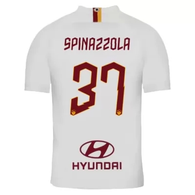 Kinder Fußball Leonardo Spinazzola 37 Auswärtstrikot Weiß Trikot 2019/20 Hemd