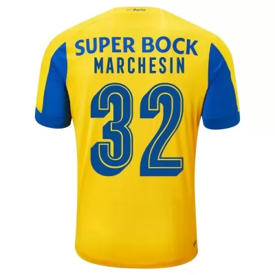 Kinder Fußball Agustin Marchesin 32 Auswärtstrikot Gelb Trikot 2019/20 Hemd