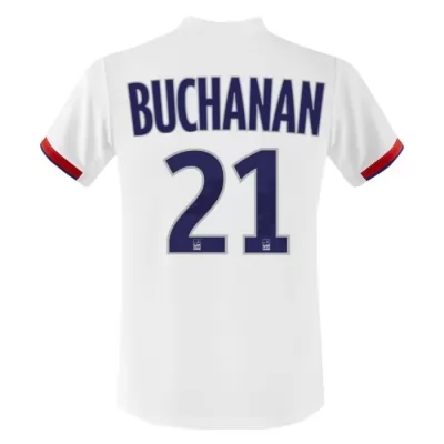 Kinder Fußball Kadeisha Buchanan 21 Heimtrikot Weiß Trikot 2019/20 Hemd