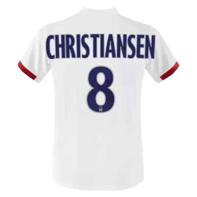 Kinder Fußball Izzy Christiansen 8 Heimtrikot Weiß Trikot 2019/20 Hemd