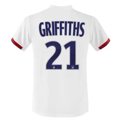 Kinder Fußball Reo Griffiths 21 Heimtrikot Weiß Trikot 2019/20 Hemd