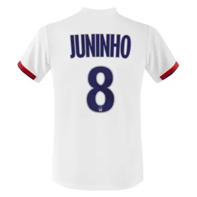 Kinder Fußball Juninho 8 Heimtrikot Weiß Trikot 2019/20 Hemd
