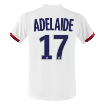 Kinder Fußball Jeff Reine-Adelaide 17 Heimtrikot Weiß Trikot 2019/20 Hemd