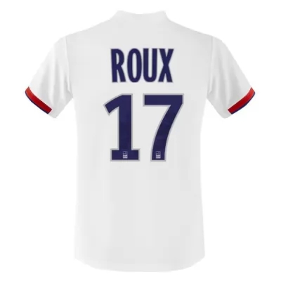 Kinder Fußball Frederic Roux 17 Heimtrikot Weiß Trikot 2019/20 Hemd