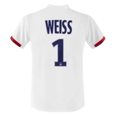 Kinder Fußball Weiss 1 Heimtrikot Weiß Trikot 2019/20 Hemd