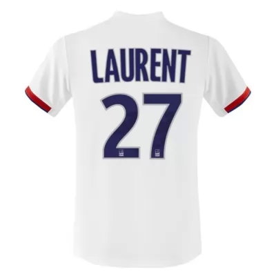 Kinder Fußball Laurent 27 Heimtrikot Weiß Trikot 2019/20 Hemd