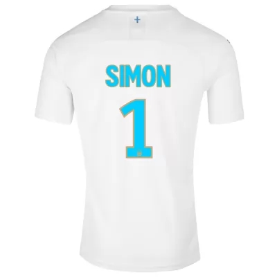 Kinder Fußball Simon Ngapandouetnbu 1 Heimtrikot Weiß Trikot 2019/20 Hemd