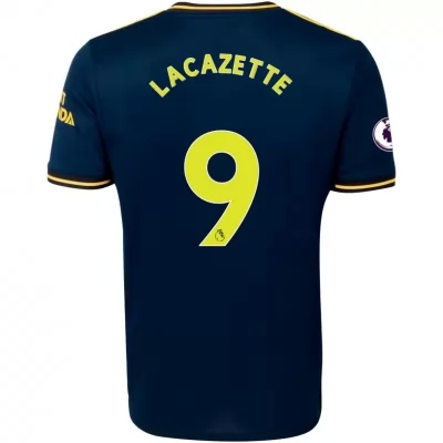 Kinder Fußball Alexandre Lacazette 9 Ausweichtrikot Dunkelblau Trikot 2019/20 Hemd