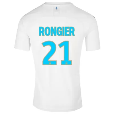 Kinder Fußball Valentin Rongier 21 Heimtrikot Weiß Trikot 2019/20 Hemd